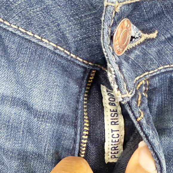 Ariat Perfect Rise Bootcut Blue Jeans Size 29 Short - Picture 4 of 7